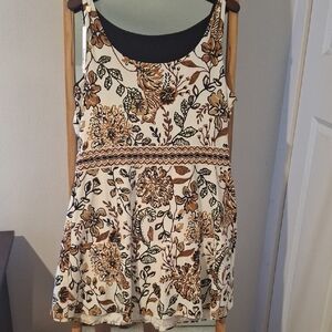 Floral Print Women's Dress